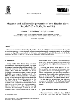 Z = Si, Ge, Sn and Sb