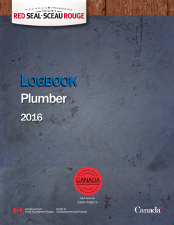 Plumber Logbook
