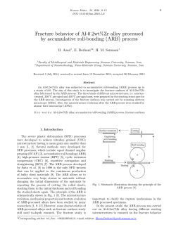 Full Text - Kovove materialy