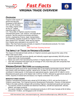 FF Issues Virginia Trade Overview