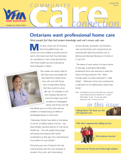 Spring 2002 - VHA Home HealthCare