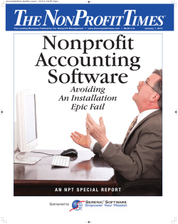 accounting software - The NonProfit Times
