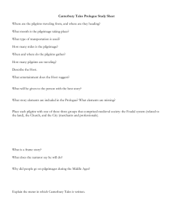 Canterbury Tales Prologue Study Sheet