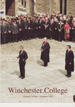 Royal Visits - Winchester College