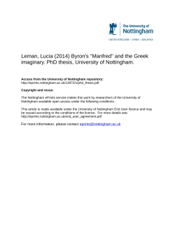 - Nottingham ePrints