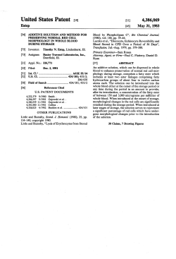 Additive solution and method for preserving normal red cell