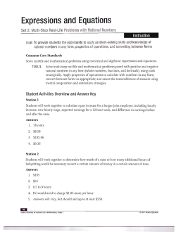 Step 2: Multi-Step Real Life Problems with