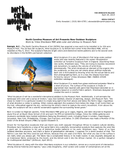 North Carolina Museum of Art Presents New