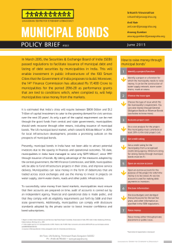 municipal bonds