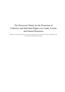 The Moroccan Charter for the Protection of Collective and Individual