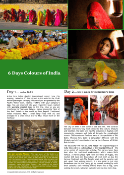 6 Days Colours of India
