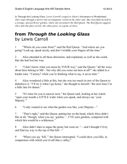 Grade 8 ELA AIR Sample Items