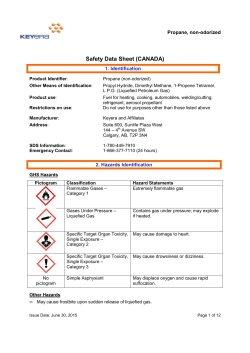 Propane Canada SDS