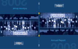 Annual Report - Fulbright Colombia