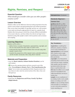 Rights, Remixes, and Respect