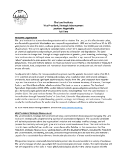 Agricultural Research Scientific Publications | LandInstitute.org