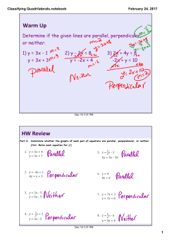 Classifying Quadrilaterals.notebook