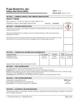Aspirin - Team 3238