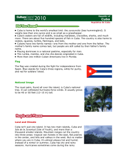 Cuba is home to the world`s smallest bird: the zunzuncito (bee