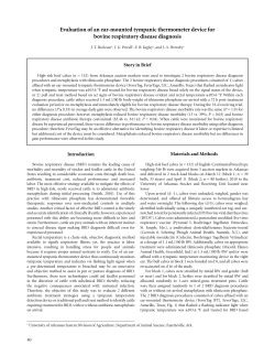 Evaluation of an ear-mounted tympanic thermometer device for
