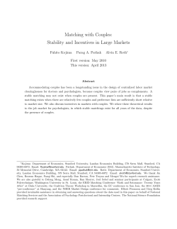 Matching with Couples: Stability and Incentives in Large Markets