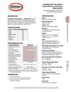 LIFEMASTER&reg; ACCENTS Interior/Exterior Flat Paint 3000