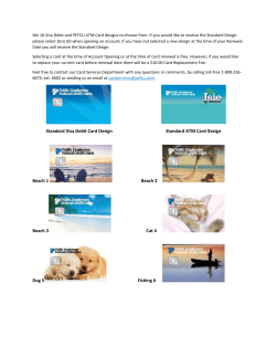 Standard Visa Debit Card Design Standard ATM Card Design