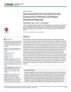 Decreasing-rate Pruning Optimizes the Construction of Efficient and