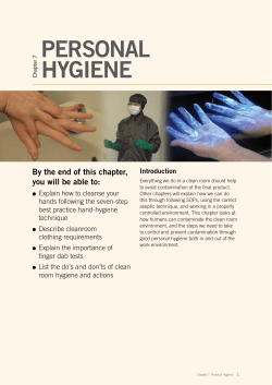 Personal Hygiene