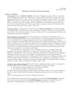 Davidson on Meaning - Create and Use Your home.uchicago.edu