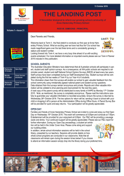 Issue 21 - Anne Hamersley Primary School