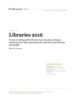 Libraries 2016