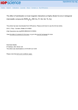 The effect of hybridization on local magnetic interactions at