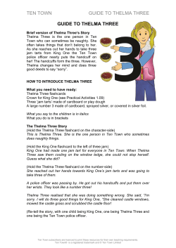 Guide to Thelma Three