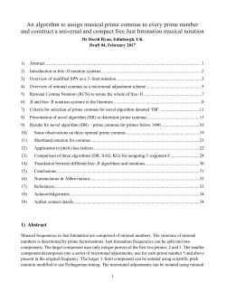 An algorithm to assign musical prime commas to