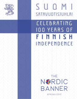 The Nordic Banner - Nordic Center, Duluth.