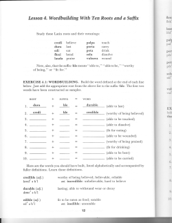 Lesson 4. Wordbuilding With Ten Roofs and a Suffix p4