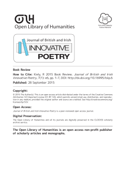 PDF - Journal of British and Irish Innovative Poetry