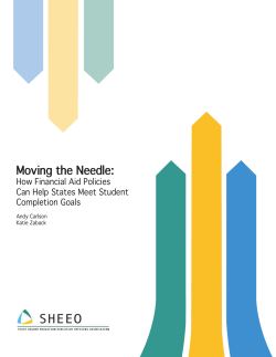 Moving the Needle - Lumina Foundation