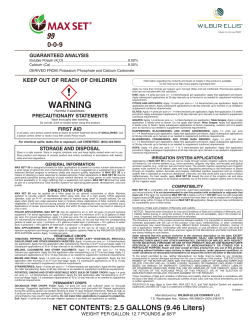 Label - Wilbur-Ellis Agribusiness