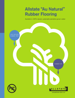 Allstate &ldquo;Au Natural&rdquo; Rubber Flooring