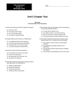 Unit 2 Chapter Test