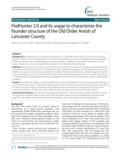 PedHunter 2.0 and its usage to characterize the founder structure of