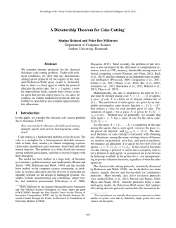 A Dictatorship Theorem for Cake Cutting