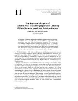 How to measure frequency? Different ways of