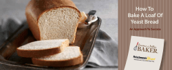 How To Bake A Loaf Of Yeast Bread