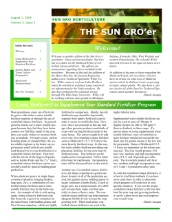 Read More in The Sun Gro`er Issue 3/2 (2005)