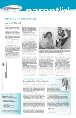 Parent Link, April 2013 - Voluntary Interdistrict Choice Corporation