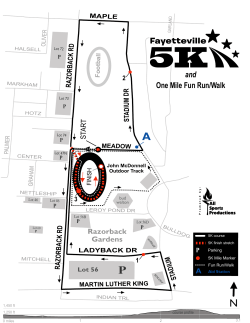 and One Mile Fun Run/Walk - Fayetteville Half Marathon