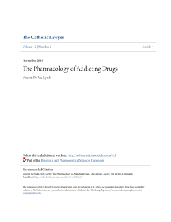 The Pharmacology of Addicting Drugs